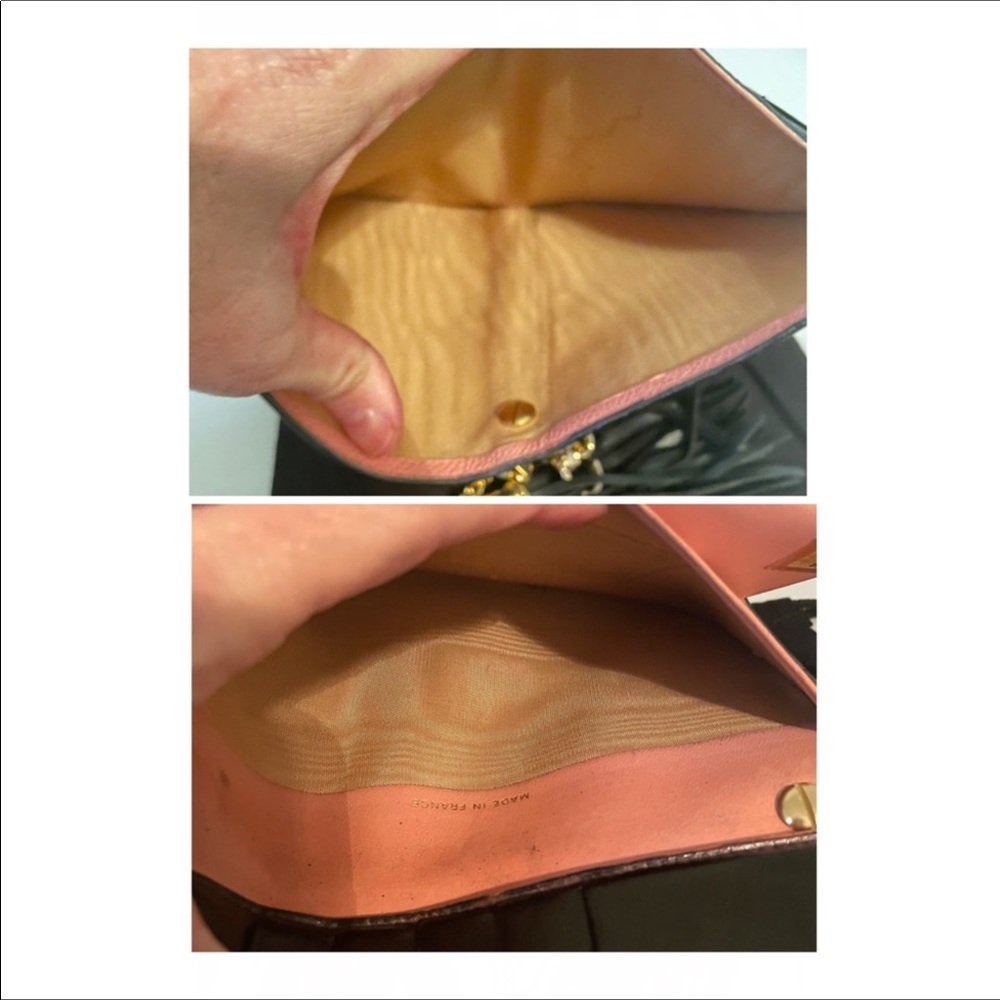 🔴🔴SOLD🔴🔴CHANEL Vintage Wallet on Chain Crossbody Guaranteed Authentic! - Picture 10 of 16